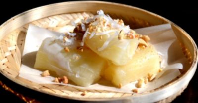 Cách nấu khoai mì nước cốt dừa thơm béo hấp dẫn