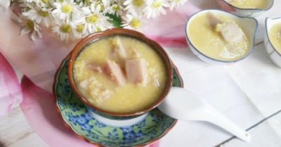 Cách nấu chè khoai môn đậu xanh ngọt thơm béo ngậy