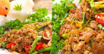 Cách nấu heo rừng xào lăn thơm ngon đúng vị