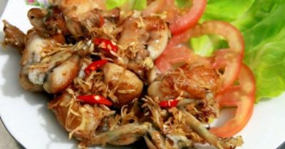 Bật mí cách nấu ếch xào sả ớt thơm ngon đậm đà hương vị