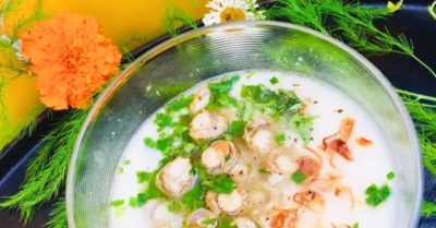 Cách nấu cháo sò điệp thơm ngon hấp dẫn cho gia đình