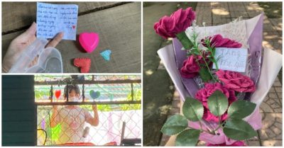 Người mẹ cách ly tại nhà bật khóc khi nhận món quà của con gái 7 tuổi