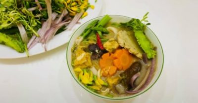 Hướng dẫn cách nấu bún mắm chay miền Tây thơm ngon tròn vị