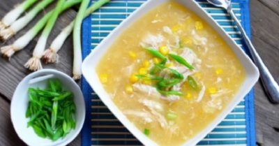 Hướng dẫn cách nấu súp gà ngô non thơm ngon đậm đà