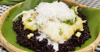 Bật mí cách nấu xôi nếp cẩm bằng nồi cơm điện thơm ngon đơn giản