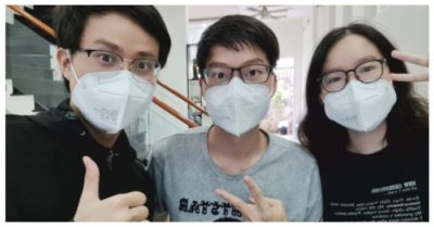 3 anh em 3 cùng: cùng ở 1 nhà, cùng học 1 trường y, cùng tham gia tuyến đầu chống dịch…