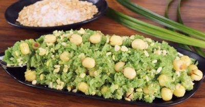 Cách nấu xôi cốm bằng cốm khô ngon đơn giản tại nhà