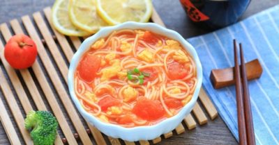 Cách nấu mì trứng cà chua cực đơn giản cực ngon cho buổi sáng