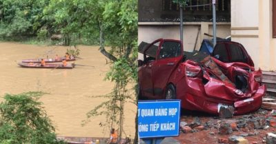 Tin nhanh 2/8 – Lũ cuốn, lốc xoáy, 600 nhà dân bạt mái; gặp chốt chặn, trăm công nhân vạ vật bên đường