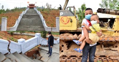 Tin nhanh 12/9: Đài tưởng niệm liệt sĩ nứt toác sau mưa; Học sinh lớp 4 cứu bé 2 tuổi rơi xuống ao