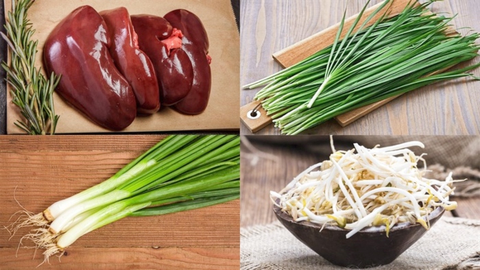 Cật heo xào tỏi; thực đơn; uống gì; cơ thể; người ốm, mệt mỏi; tẩm bổ; an tâm; rau tốt; dinh dưỡng;