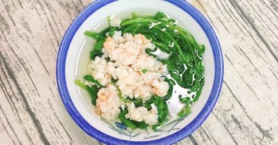 2 cách nấu canh tần ô thịt bằm, tôm sú thơm ngon bổ dưỡng