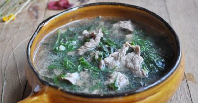 Cách nấu canh lá lốt thịt bò bổ dưỡng với 3 bước đơn giản
