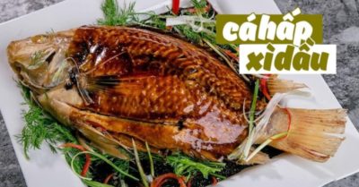 Cách nấu cá hấp xì dầu thơm ngon đúng điệu
