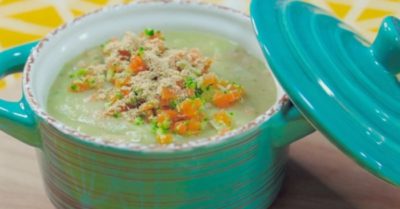 Cách nấu súp khoai lang cho bé ăn dặm với 5 bước đơn giản, nhanh chóng