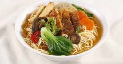 Cách nấu mì tiềm chay lạ vị, thanh đạm với 3 bước đơn giản