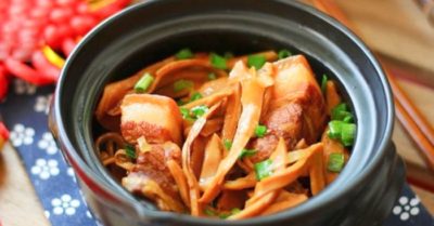 Cách nấu măng khô kho thịt thơm ngon đậm đà ngon cơm