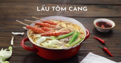 Cách nấu lẩu tôm càng xanh thơm ngon, chuẩn vị cho gia đình