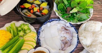 Cách nấu mực nhúng giấm nước dừa thơm ngon, đơn giản tại nhà