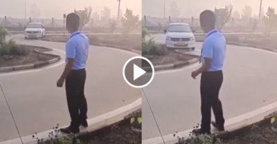 Video: Học viên liên tục cho xe leo lên lề đường khi học thực hành cùng thầy hướng dẫn
