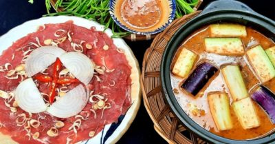 Cách nấu bò nhúng mắm ruốc thơm ngon đặc sản Bình Dương
