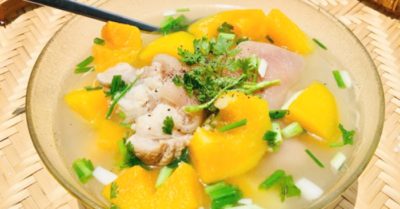 Cách nấu chân giò hầm đu đủ ngon bổ dưỡng, tốt cho bà bầu