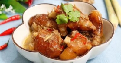 Cách nấu chân giò giả cầy đậm đà, đưa cơm, chuẩn vị miền Bắc
