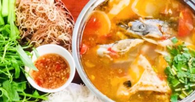 Cách nấu lẩu cá thu chua ngọt, thơm ngon đơn giản tại nhà