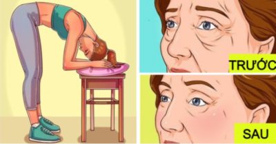 Dốc ngược đầu trên ghế: động tác mang lại nhiều lợi ích cho sắc đẹp