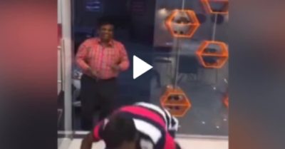 Video: Chàng trai suýt ngã sấp mặt vì bị chơi khăm