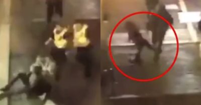 Video: Cô gái trẻ “ngáng chân” giúp cảnh sát tóm gọn được nghi phạm