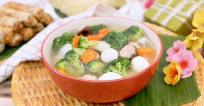 Cách nấu canh mọc nấm hương thơm ngon, thanh mát cho bữa cơm trong dịp Tết