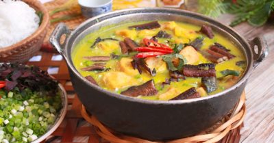Cách nấu lươn om chuối đậu thơm ngon, đậm đà, chuẩn vị miền Bắc