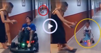 Video: Mẹ đút cơm cho hai bố con