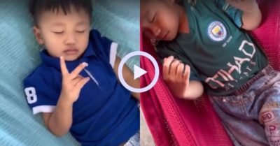 Video: Hai cậu bé khổ sở vì ngủ giả