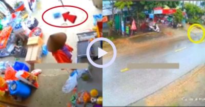Video: Màn ‘chạy trốn’ của dưa hấu được camera cả xóm ghi lại