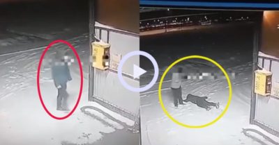 Video: Tên trộm nhanh trí giả vờ ngất xỉu để thoát thân