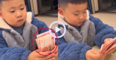 Video: Mẹ ‘thao túng tâm lý’ khiến con trai đưa tiền mừng tuổi