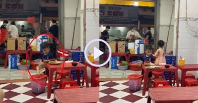 Video: Bé trai thoăn thoắt dọn quán gây sốt mạng xã hội
