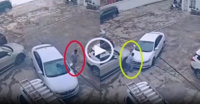 Video: Sốt ruột với pha rời ‘chuồng’ của nam tài xế ôtô