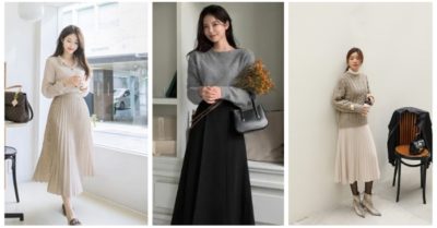 5 kiểu áo phối với chân váy dài giúp chị em nâng tầm phong cách