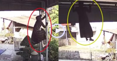 Video: Nữ ‘ninja’ tập luyện thiện nghệ trên xà nhà