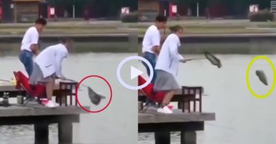 Video: Vợ để xổng mất con cá to của chồng