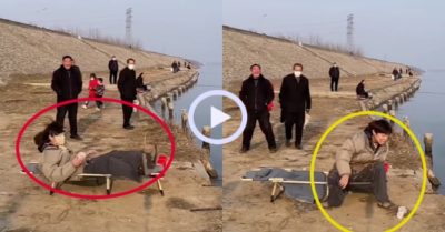 Video: Chàng trai khóc ròng vì hạn ‘tam tai’ khi câu cá