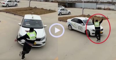 Video: Thầy dạy lái ôtô nhảy múa hướng dẫn học viên ‘lùi chuồng’