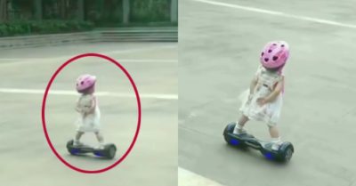 Video: Phụ huynh hú hồn vì con gái ‘thùy mị’ đam mê tốc độ