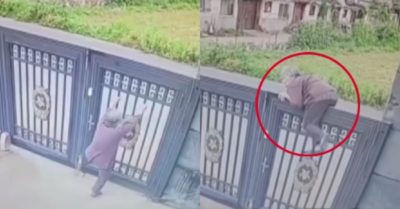 Video: Cụ bà 92 tuổi trèo cổng hơn 2 mét trốn khỏi viện dưỡng lão