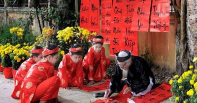 Xin chữ đầu xuân – Nét đẹp mang đậm ý nghĩa nhân văn