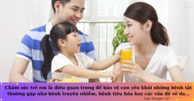 Chăm sóc trẻ em – Các vấn đề sức khỏe của trẻ