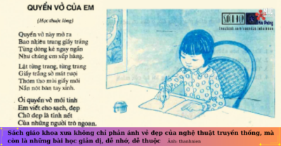 Sách giáo khoa xưa và dấu ấn nhân văn không phai mờ